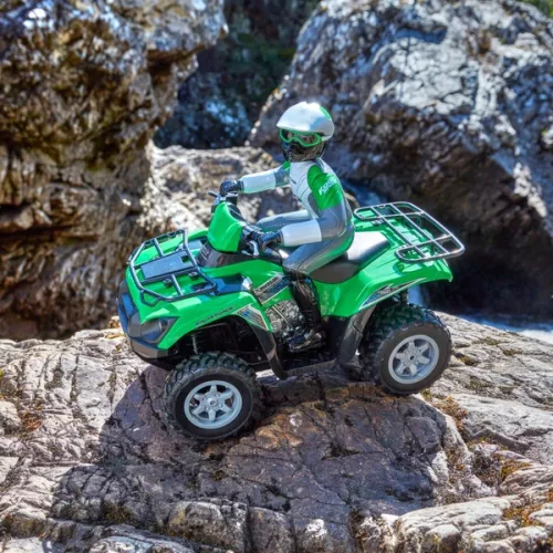 Távirányítós Kawasaki quad 1:6