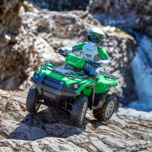Távirányítós Kawasaki quad 1:6