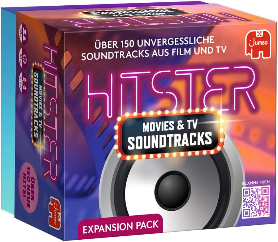 Hitster Filmek és TV Filmzenék - társasjáték - kiegészítő – fő nézet