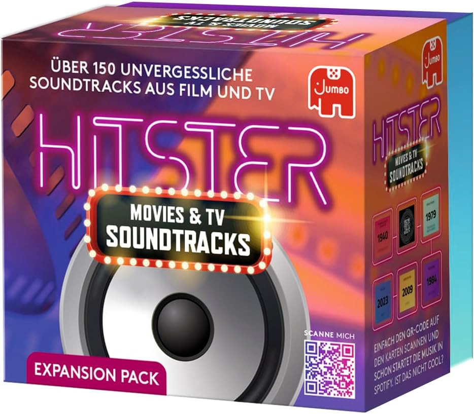 Hitster Filmek és TV Filmzenék - társasjáték - kiegészítő – alternatív kép 3