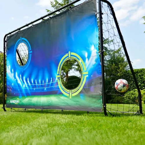 Futballkapu célfallal 244 x 152 cm, 3–5 év, Többszínű