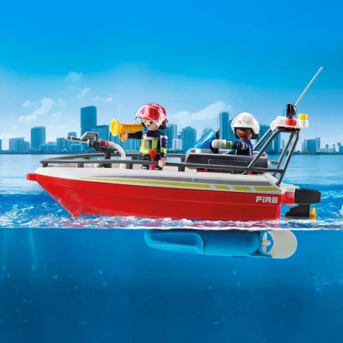 PLAYMOBIL Action Heroes 71977 Tűzoltóság víz alatti motorral, 3–5 év