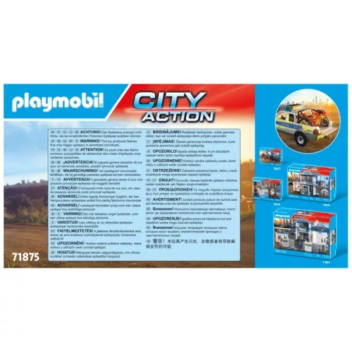 PLAYMOBIL City Action 71875 Rendőrségi pick-up üldözés, 3–5 év