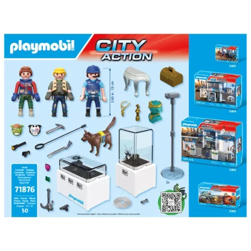 PLAYMOBIL City Action 71876 Gyémántrablás, 3–5 év