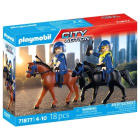 PLAYMOBIL City Action 71877 Lovasrendőrségi egység