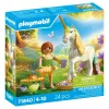 PLAYMOBIL 71840 Gyűjthető Unikornis Szivárványvirág Tündérre, 3–5 év