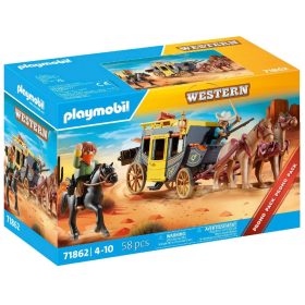 PLAYMOBIL Western 71862 Postakocsi rablás