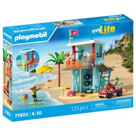 PLAYMOBIL My Life 71903 Vízimentő torony strandkocsival