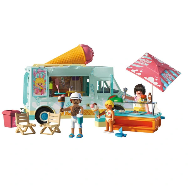 PLAYMOBIL életem 71904 Fagylaltos kocsi szörfbolttal – alternatív kép 2