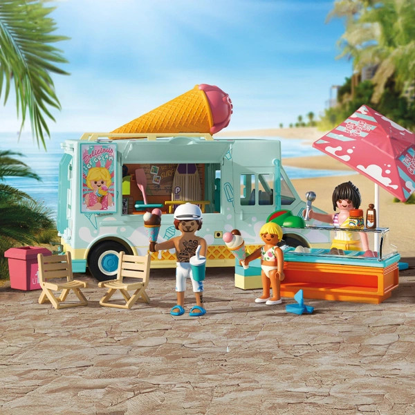 PLAYMOBIL életem 71904 Fagylaltos kocsi szörfbolttal – alternatív kép 3
