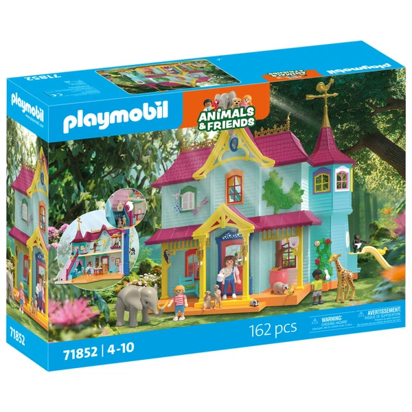 PLAYMOBIL Állatok és barátok 71852 Színes állatos villa – 1. kép