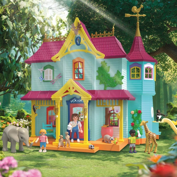 PLAYMOBIL Állatok és barátok 71852 Színes állatos villa – 3. kép
