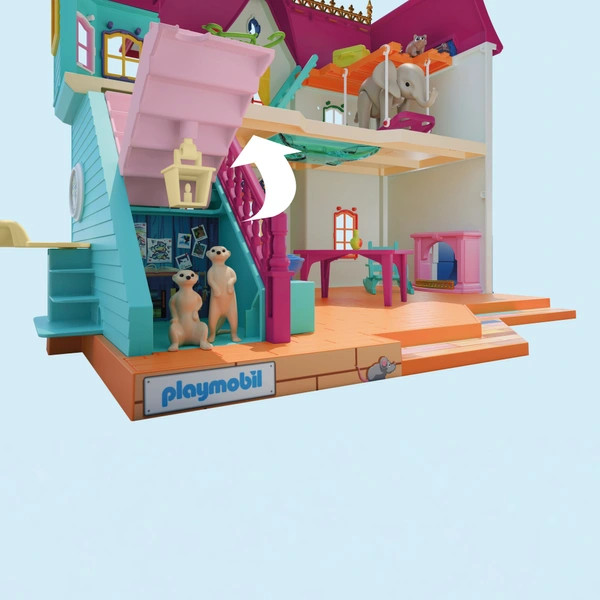 PLAYMOBIL Állatok és barátok 71852 Színes állatos villa – 6. kép