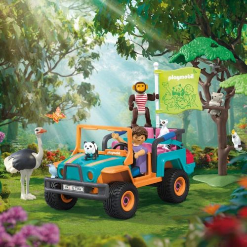 PLAYMOBIL Állatok és barátok 71854 Színes terepjáró