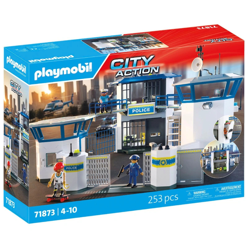 PLAYMOBIL City Action 71873 Rendőrségi Parancsnokság – fő nézet