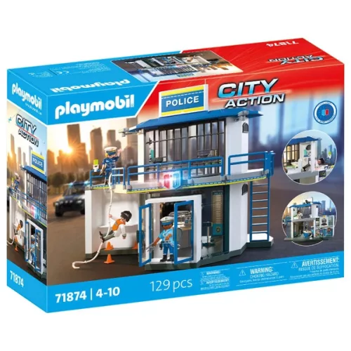 PLAYMOBIL City Action 71874 Rendőrőrs keresőszobával, 3–5 év