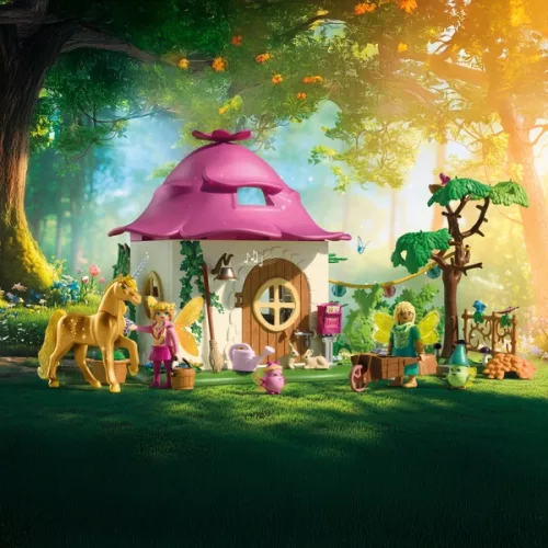 PLAYMOBIL 71838 Hangulatos tündérház arany unikornissal és i, 3–5 év
