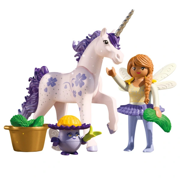 PLAYMOBIL 71843 Gyűjthető unikornis Szerencsés levendula tündérrel – alternatív kép 2