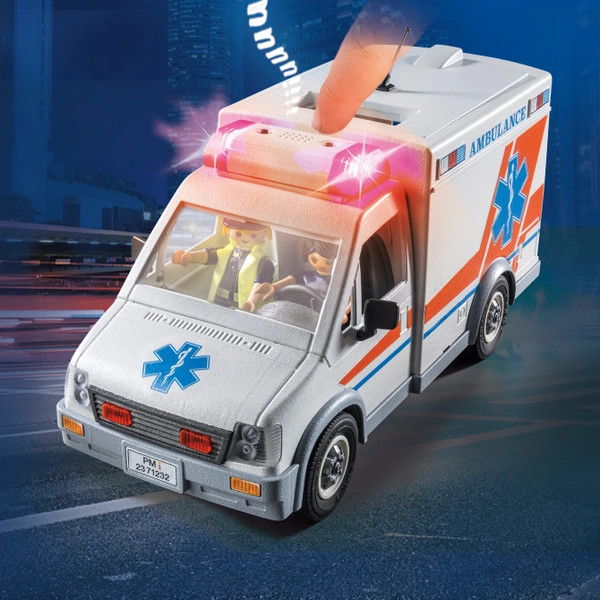 PLAYMOBIL City Action 71232 Fény- és hangtechnikai mentőautó – alternatív kép 3