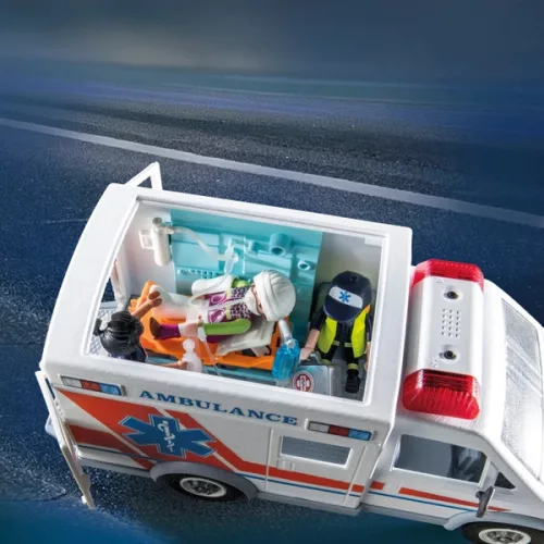 PLAYMOBIL City Action 71232 Fény- és hangtechnikai mentőautó, 3–5 év
