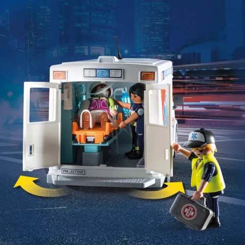 PLAYMOBIL City Action 71232 Fény- és hangtechnikai mentőautó, 3–5 év