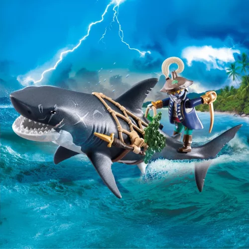 PLAYMOBIL Pirates 71793 Veszély az óriáscápa részéről