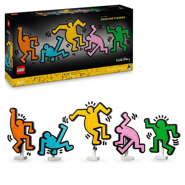 LEGO Art Keith Haring – Táncoló figurák 31216 – alternatív kép 1