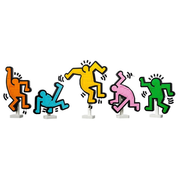LEGO Art Keith Haring – Táncoló figurák 31216 – alternatív kép 2