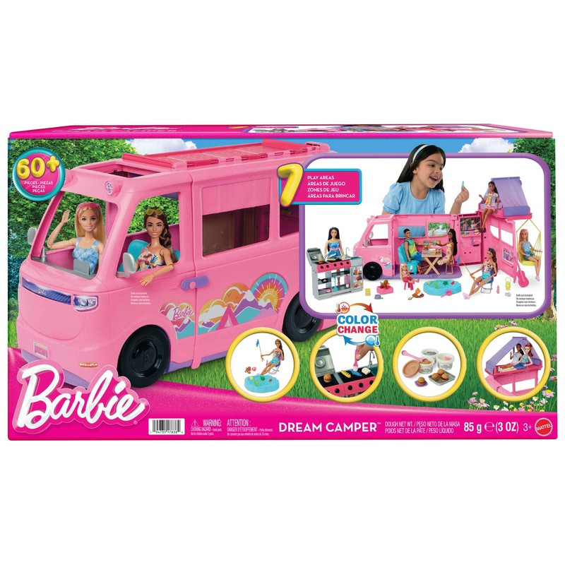 Barbie Barbie szuper kalandos lakóautó kiegészítőkkel, alternatív kép 7
