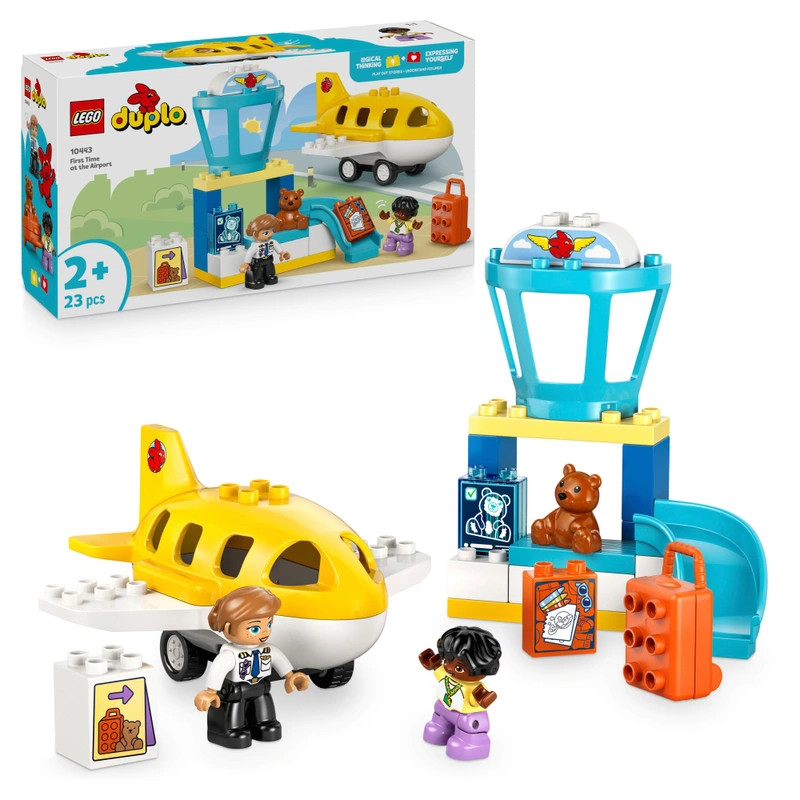 LEGO DUPLO Első látogatás a repülőtéren 10443 – fő nézet