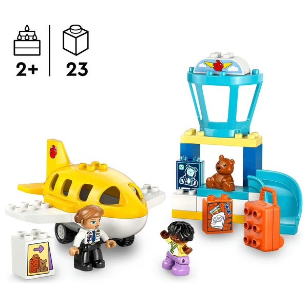 LEGO DUPLO Első látogatás a repülőtéren 10443 – alternatív kép 2