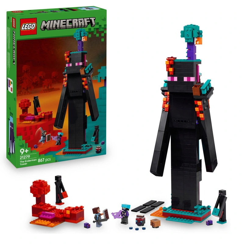 LEGO Minecraft Az Enderman Torony 21279 – fő nézet