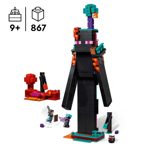 LEGO Minecraft Az Enderman Torony 21279 – alternatív kép 2