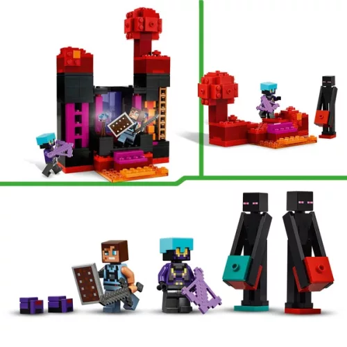 LEGO Minecraft Az Enderman Torony 21279