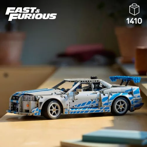 LEGO Technic 2 Halálos iramban Nissan Skyline GT-R (R34) versenyautó 42210