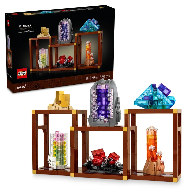 LEGO Ideas Ásványgyűjtemény 21362 – fő nézet