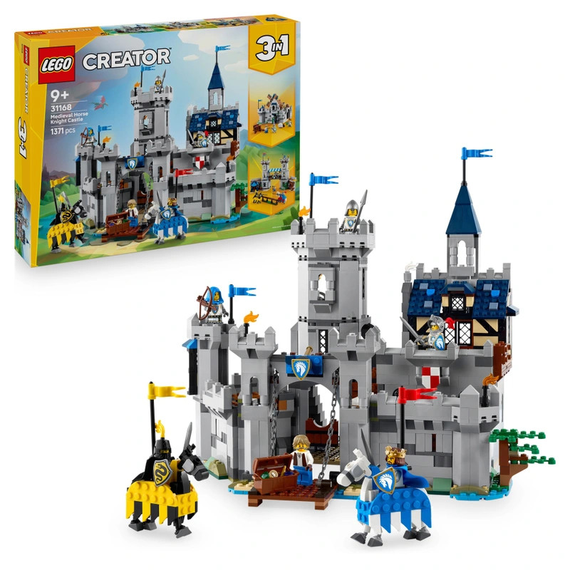 LEGO Creator Középkori lovagvár 3 az 1-ben 31168 – fő nézet