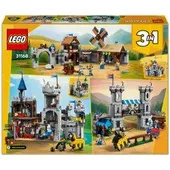 LEGO Creator Középkori lovagvár 3 az 1-ben 31168