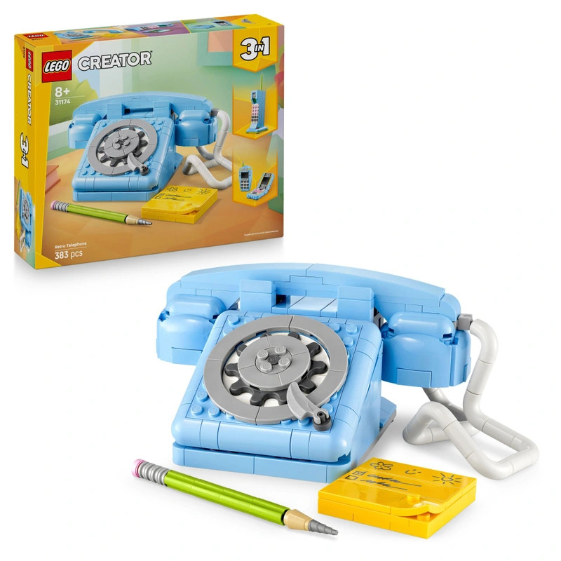 LEGO Creator Retro Telefon 3 az 1-ben 31174 – fő nézet