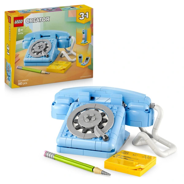 LEGO Creator Retro Telefon 3 az 1-ben 31174 – alternatív kép 1