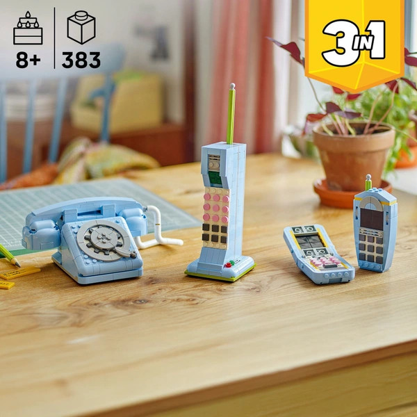 LEGO Creator Retro Telefon 3 az 1-ben 31174 – alternatív kép 2