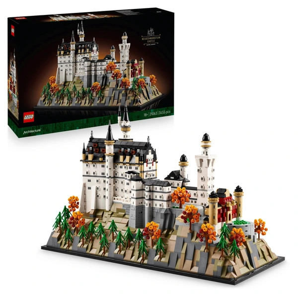 LEGO Architecture Neuschwanstein kastély 21063 – alternatív kép 1