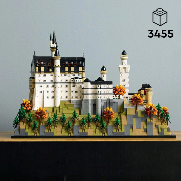 LEGO Architecture Neuschwanstein kastély 21063 – alternatív kép 3