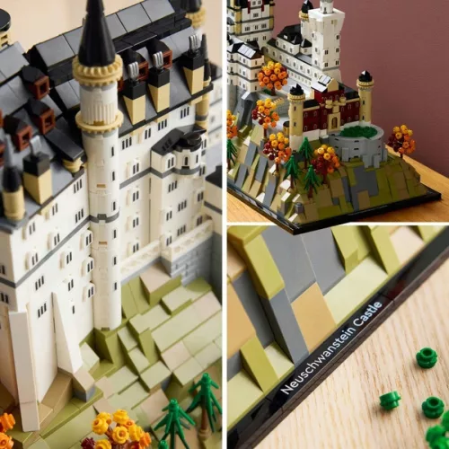 LEGO Architecture Neuschwanstein kastély 21063