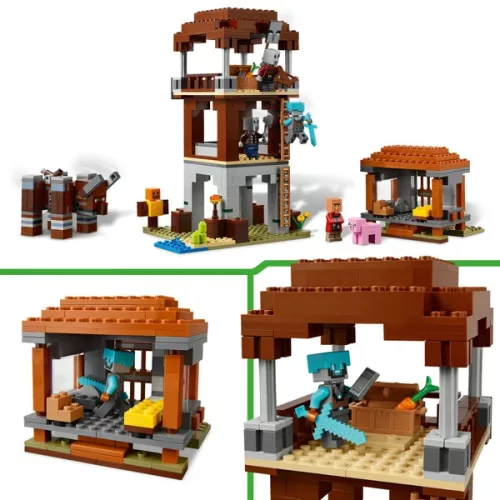 LEGO Minecraft Egy Pusztító a Fosztogató Előőrsön 21278