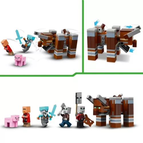 LEGO Minecraft Egy Pusztító a Fosztogató Előőrsön 21278