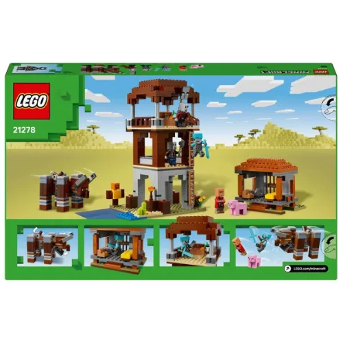 LEGO Minecraft Egy Pusztító a Fosztogató Előőrsön 21278
