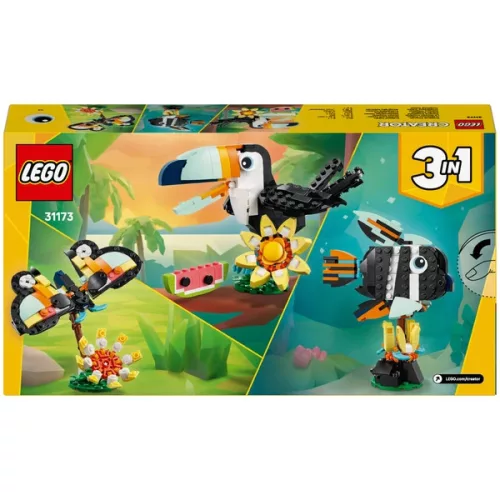 LEGO Creator Vadállatok: Trópusi tukán 3 az 1-ben 31173