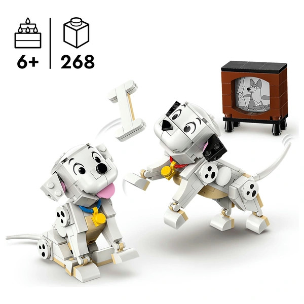 LEGO Disney Lucky és Penny kiskutyák a 101 kiskutya című filmből 43271 – alternatív kép 2