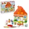 LEGO DUPLO Bluey Bluey családi háza memóriajátékkal 10459, 3–5 év, Kék